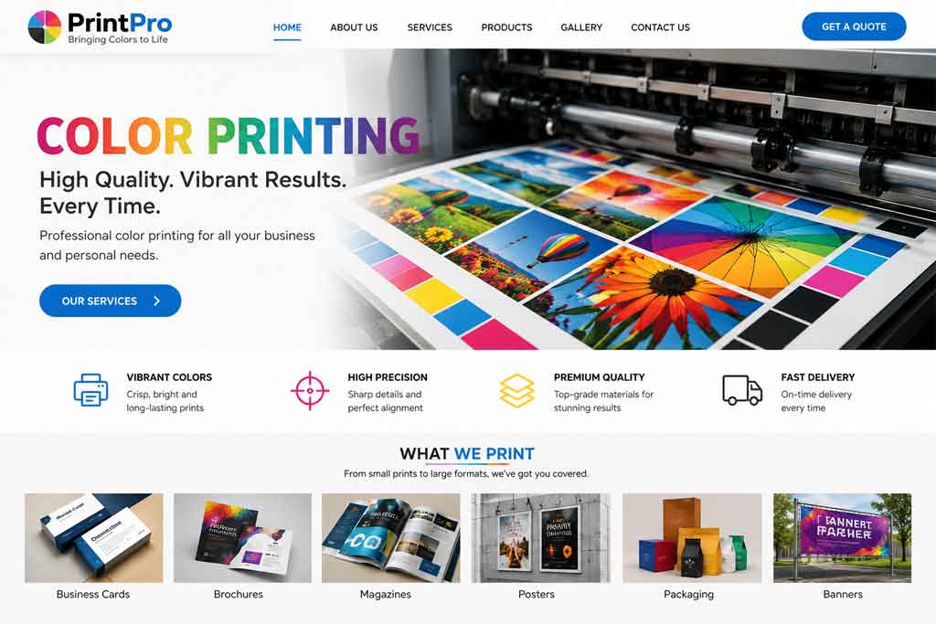 Printing services